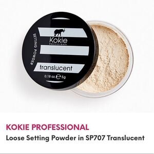 NEW … KOKIE PROFESSIONAL Translucent Loose Setting Powder